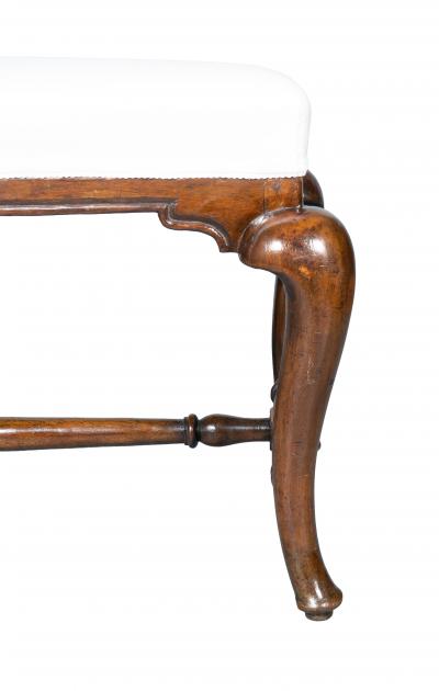 Dutch Rococo Walnut Bench