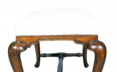 Dutch Rococo Walnut Bench