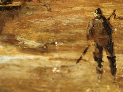 Dutch School Oil Painting Seascape Genre Scene