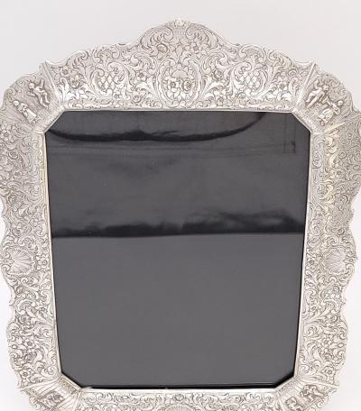 Dutch Silver Plate Picture Frame circa 1930