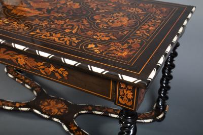 Dutch Writing Table with Inlay
