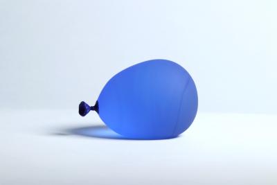 Dylan Martinez Glass Sculpted Water Balloon Cobalt