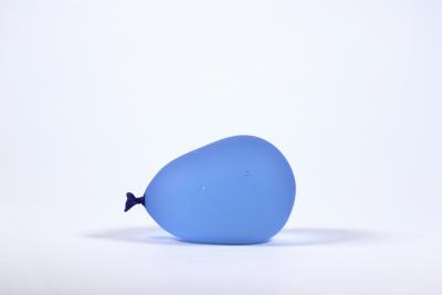 Dylan Martinez Glass Sculpted Water Balloon Cool Breeze with Droplets