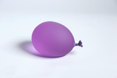 Dylan Martinez Glass Sculpted Water Balloon Dark Purple