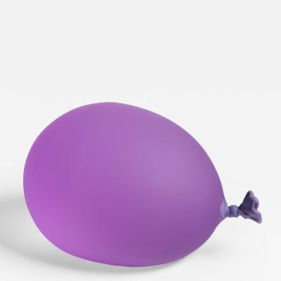 Dylan Martinez Glass Sculpted Water Balloon Dark Purple