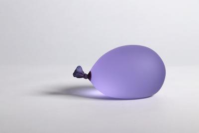 Dylan Martinez Glass Sculpted Water Balloon Light Purple