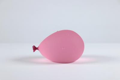 Dylan Martinez Pink Water Balloon with Droplets