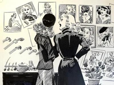 E Simms Campbell My Husbands Former Girl Friends First Black Illustrator Cartoonist