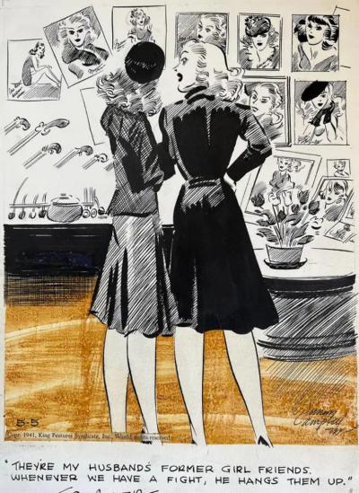 E Simms Campbell My Husbands Former Girl Friends First Black Illustrator Cartoonist