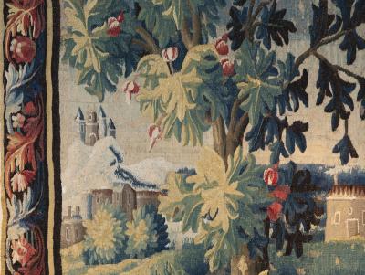 EARLY 18TH CENTURY AUBUSSON TAPESTRY