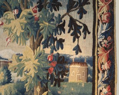 EARLY 18TH CENTURY AUBUSSON TAPESTRY