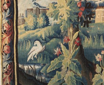 EARLY 18TH CENTURY AUBUSSON TAPESTRY