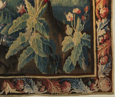EARLY 18TH CENTURY AUBUSSON TAPESTRY