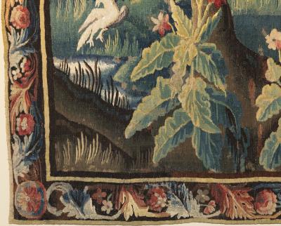 EARLY 18TH CENTURY AUBUSSON TAPESTRY