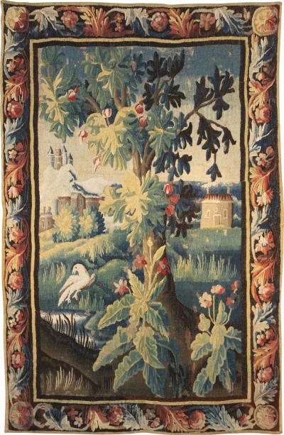 EARLY 18TH CENTURY AUBUSSON TAPESTRY