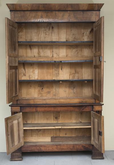 EARLY 19TH CENTURY EMPIRE BUFFET A DEUX CORPS