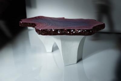 EDUARD LOCOTA 21st Century Primal Table Sculpted by Eduard Locota Resin and Jesmonite