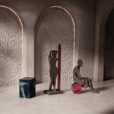 EDUARD LOCOTA Ares Sand printed Sculpture by Eduard Locota