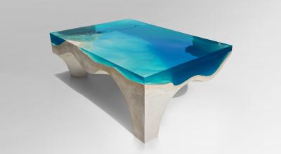 EDUARD LOCOTA Crete Table Sculpture By Eduard Locota