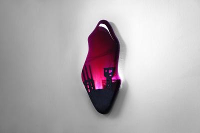 EDUARD LOCOTA Dawn Wall Lamp Sconce Sculpture by Eduard Locota Acrylic Glass