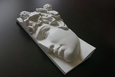 EDUARD LOCOTA Frieze Antinous Contemporary Art Decorative Sculpture by Eduard Locota