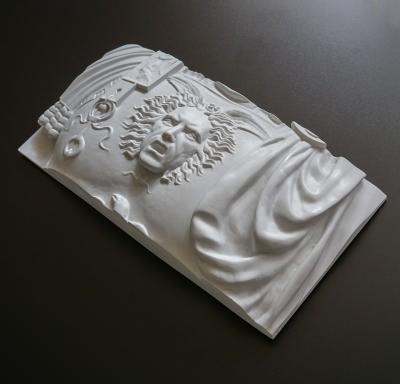 EDUARD LOCOTA Frieze Caesar Contemporary Art Decorative Sculpture by Eduard Locota