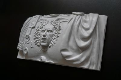 EDUARD LOCOTA Frieze Caesar Contemporary Art Decorative Sculpture by Eduard Locota
