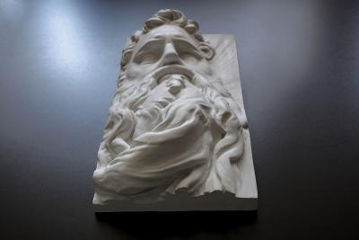 EDUARD LOCOTA Frieze Moses Contemporary Art Decorative Sculpture by Eduard Locota