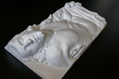 EDUARD LOCOTA Frieze Pieta Contemporary Art Decorative Sculpture by Eduard Locota