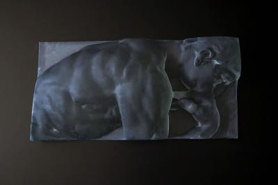 EDUARD LOCOTA Frieze Rodin Contemporary Art Decorative Sculpture by Eduard Locota