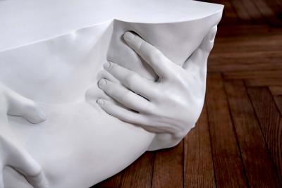 EDUARD LOCOTA Frieze Side Table By Eduard Locota