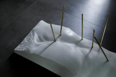 EDUARD LOCOTA Gaddi Torso Cloth Hanger Sculpture By Eduard Locota