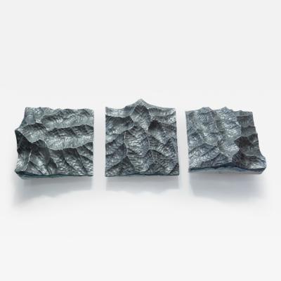 EDUARD LOCOTA Iron Mountains Contemporary Wall sculpture by Eduard Locota