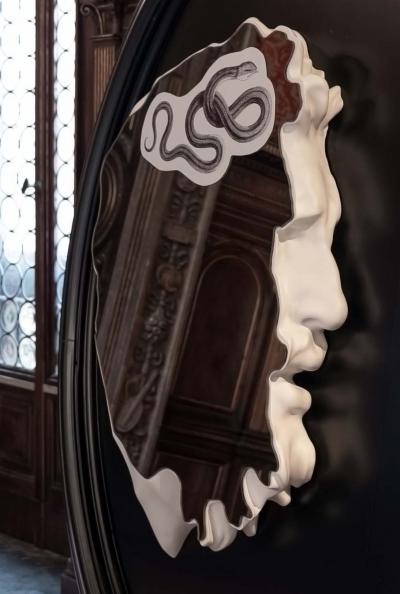 EDUARD LOCOTA Laocoon Mirror Sculpture Augmented Reality by Eduard Locota