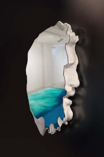 EDUARD LOCOTA Laocoon Mirror Sculpture Augmented Reality by Eduard Locota