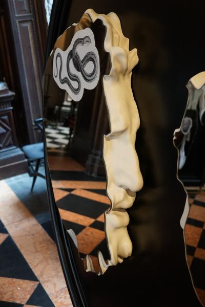 EDUARD LOCOTA Laocoon Mirror Sculpture Augmented Reality by Eduard Locota