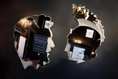 EDUARD LOCOTA Laocoon Mirror Sculpture Augmented Reality by Eduard Locota