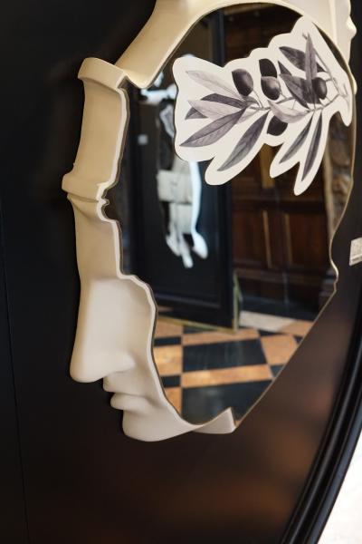 EDUARD LOCOTA Minerva Mirror Sculpture Augmented Reality by Eduard Locota