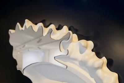 EDUARD LOCOTA Minerva Mirror Sculpture Augmented Reality by Eduard Locota