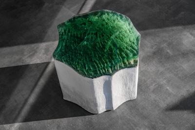 EDUARD LOCOTA The Cliff Side Table Sculpture by Eduard Locota