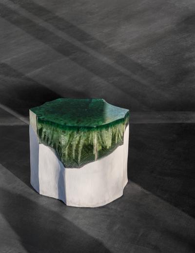 EDUARD LOCOTA The Cliff Side Table Sculpture by Eduard Locota