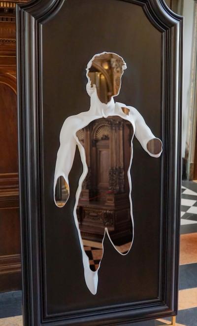 EDUARD LOCOTA The David Sculpture Mirror Augmented Reality by Eduard Locota