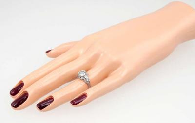 EDWARDIAN 1 05 CARAT DIAMOND ENGAGEMENT RING