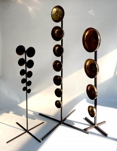 ELLIOT BERGMAN ELLIOT BERGMAN BRONZE peace BELL TREES