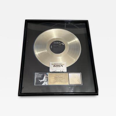 ELVIS PRESLEY RCA GOLD RECORD AWARD