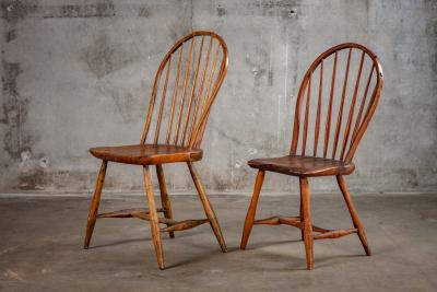 ENGLISH SPINDLEBACK SIDE CHAIRS