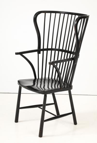 ENGLISH WINDSOR WINGBACK CHAIR