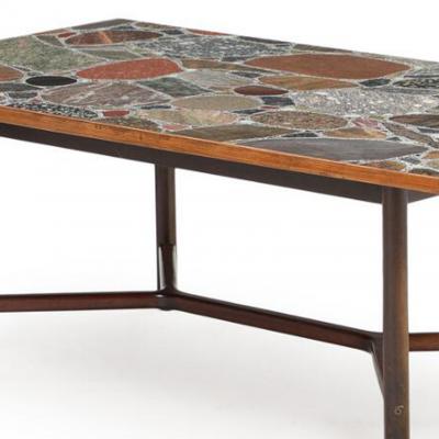 ERLING VIKSJ Coffee table Conglo Design Norge 1960s