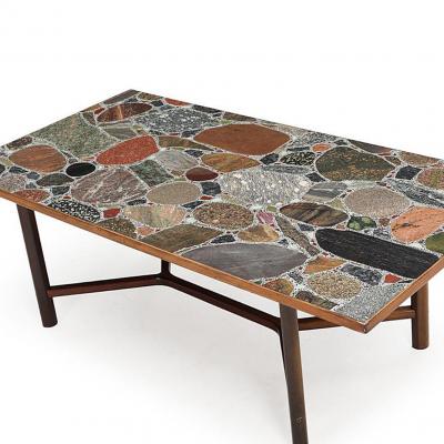 ERLING VIKSJ Coffee table Conglo Design Norge 1960s