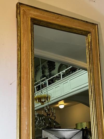 EXCEPTIONAL ANTIQUE FULL LENGTH MIRROR